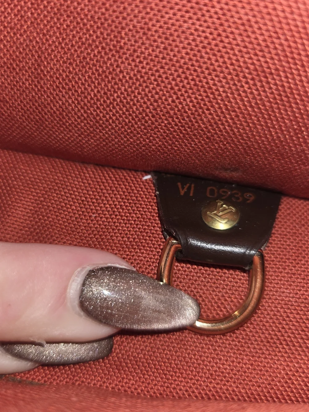 Authentic Louis Vuitton Damier Ebene Brown Portobello Travel Shoulder Bag